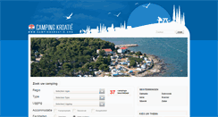 Desktop Screenshot of campingkroatie.org