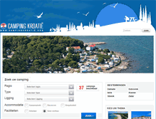 Tablet Screenshot of campingkroatie.org